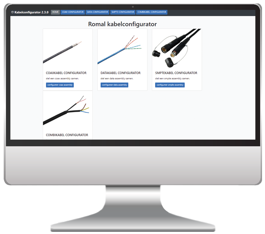 romal kabelconfigurator